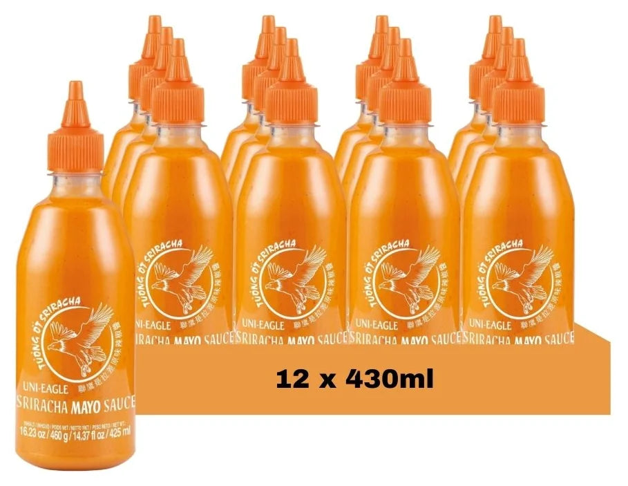 Uni-Eagle Sriracha Mayo Sauce 430ML (Case of 12)