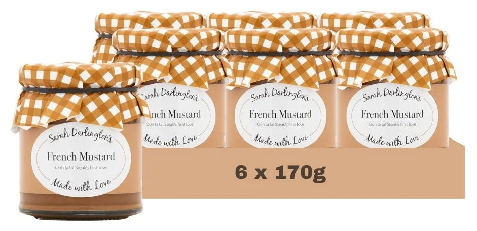 Darlington's French Mustard 170G (Case of 6)