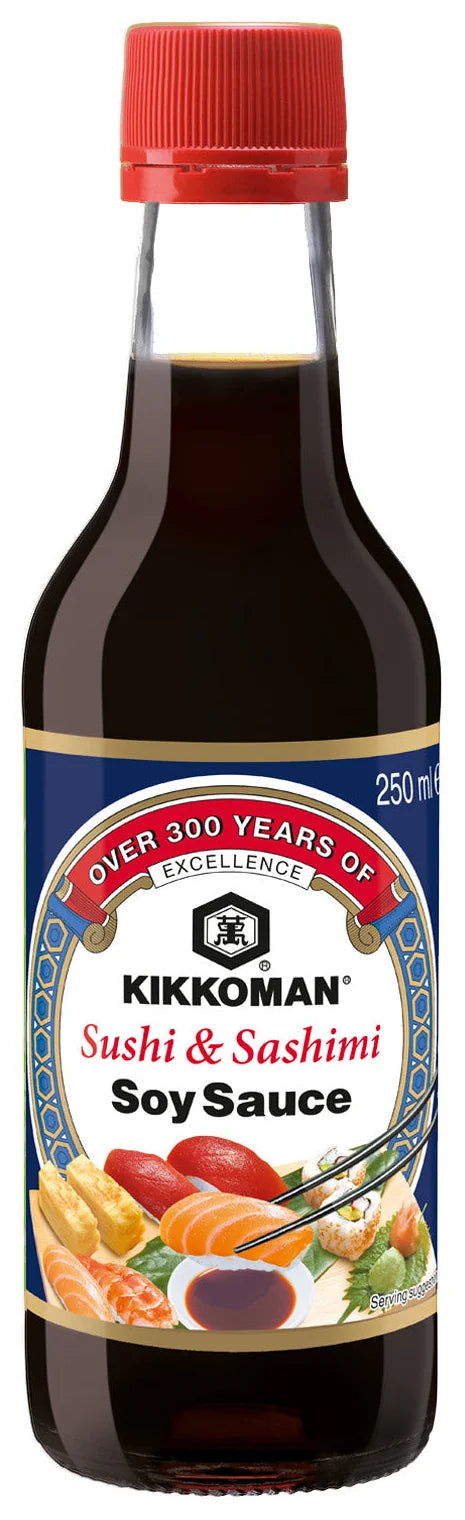 Kikkoman Sushi & Sashimi Soy Sauce 250ML (Case of 6)