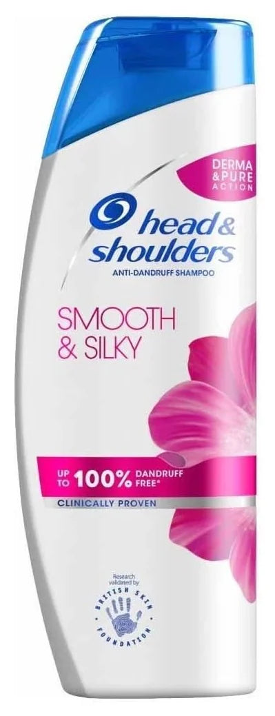Head & Shoulders Shampoo Smooth & Silky 500ML (Case of 6)