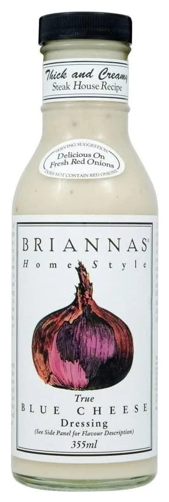 Briannas Blue Cheese Dressing 355Ml - World Food Shop