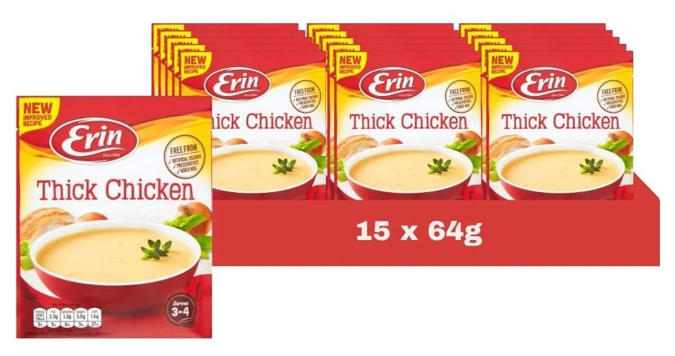 Erin Thick Chicken Soup 64G (Case of 15)