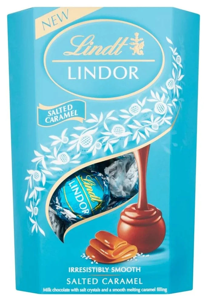 Lindt Lindor Salted Caramel Truffles Box 200G