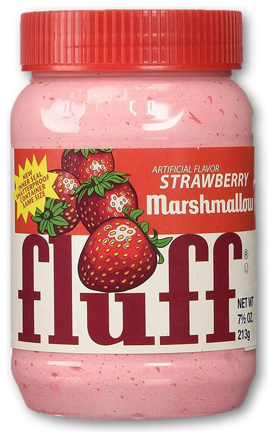 Marshmallow Fluff Strawberry 7.5Oz - World Food Shop