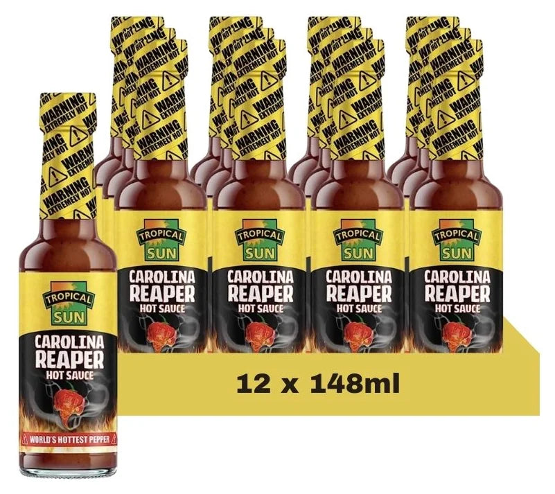 Tropical Sun Carolina Reaper Sauce 148ML (Case of 12)