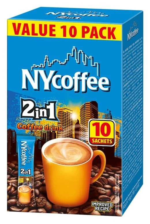 NY Coffee 2-In-1 10pk 100G
