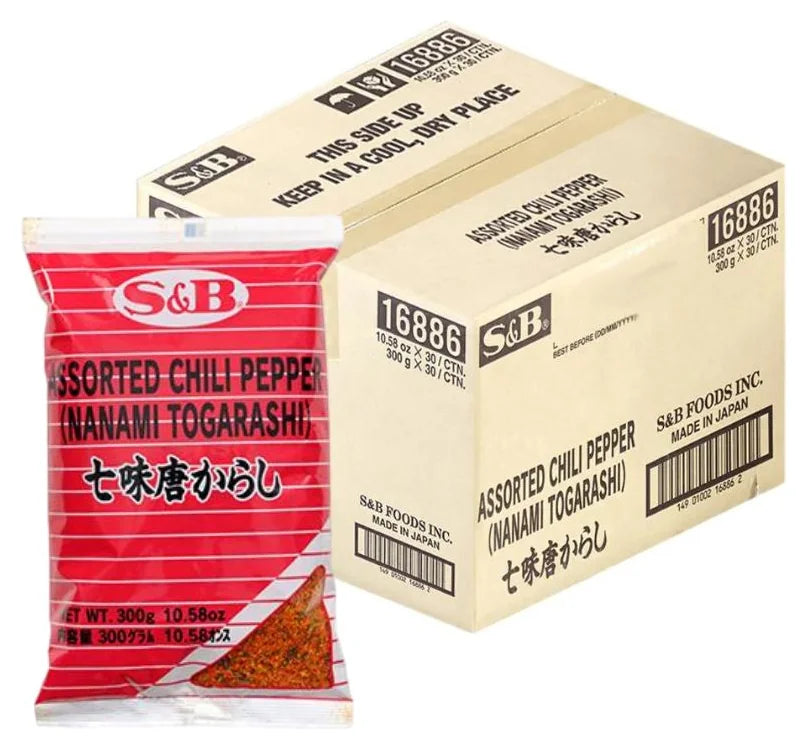 S&B Shichimi Togarashi 300G (Case of 30)