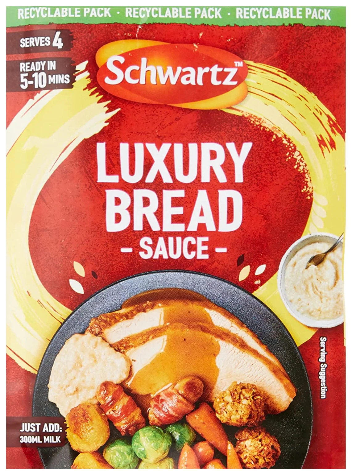Schwartz Luxury Bread Sauce Mix 40G (Case of 10)