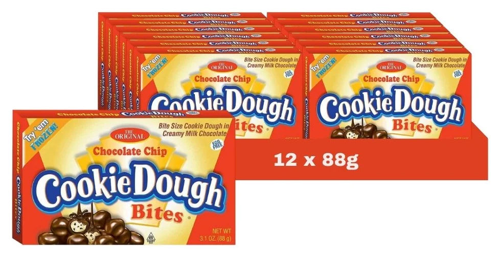 Cookie Dough Bites - Chocolate Chip 88G (Case of 12)