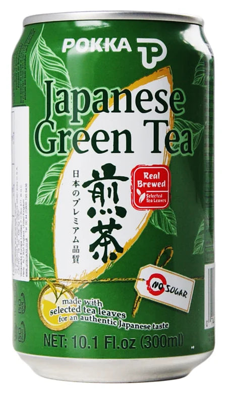 Pokka Japanese Green Tea 300ML (Case of 24)