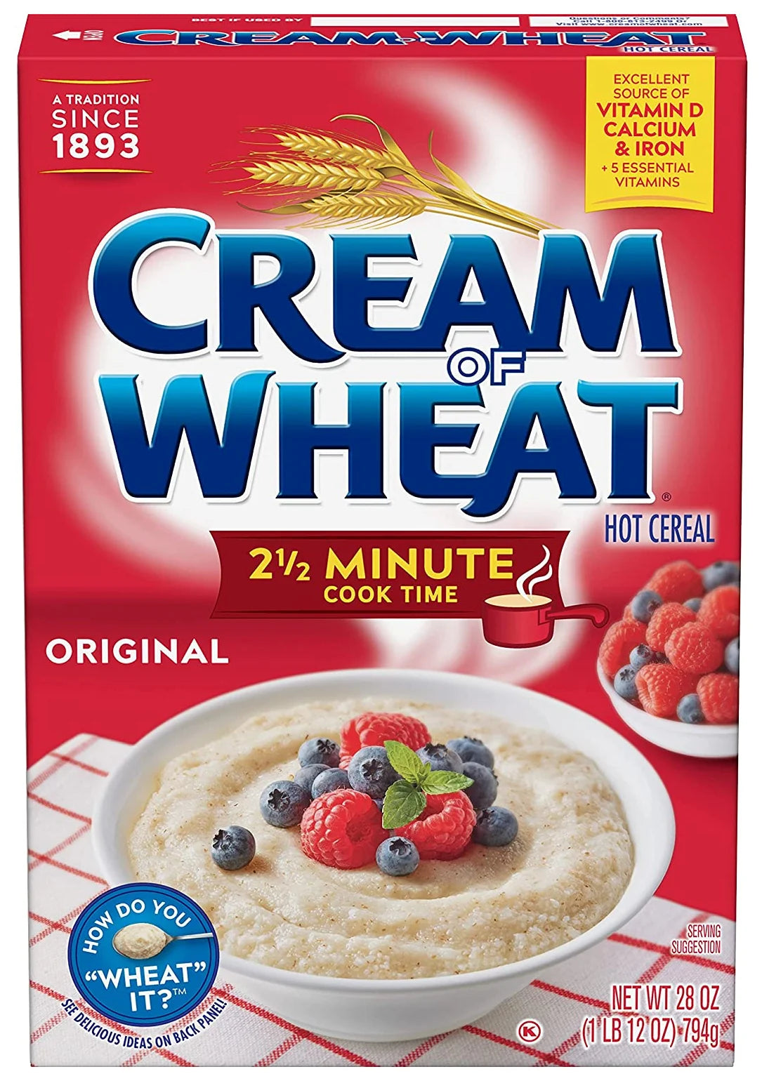 Cream Of Wheat Stove Top 793g (28oz) (Case of 12)