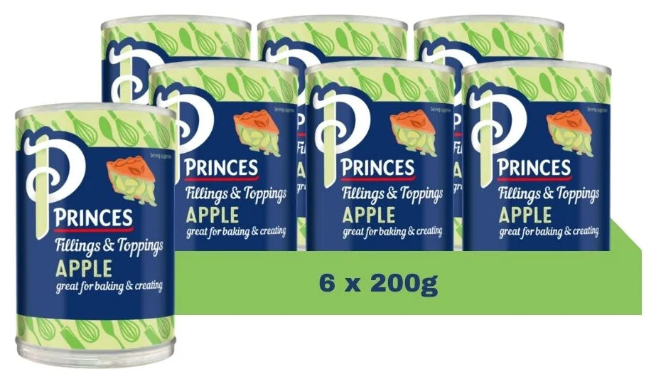 Princes Bramley Apple Fruit Filling Tin 395G (Case of 6)