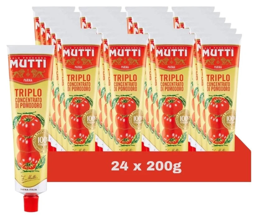 Mutti Triple Concentrate Tomato Puree 200G (Case of 24)