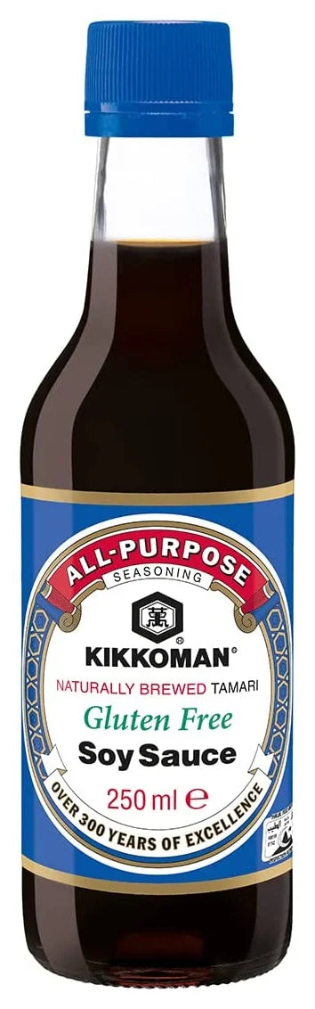 Kikkoman Tamari Gluten Free Soy Sauce 250ML (Case of 6)