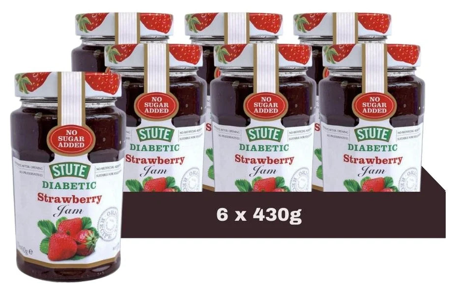 Stute Strawberry Jam 430G (Case of 6)