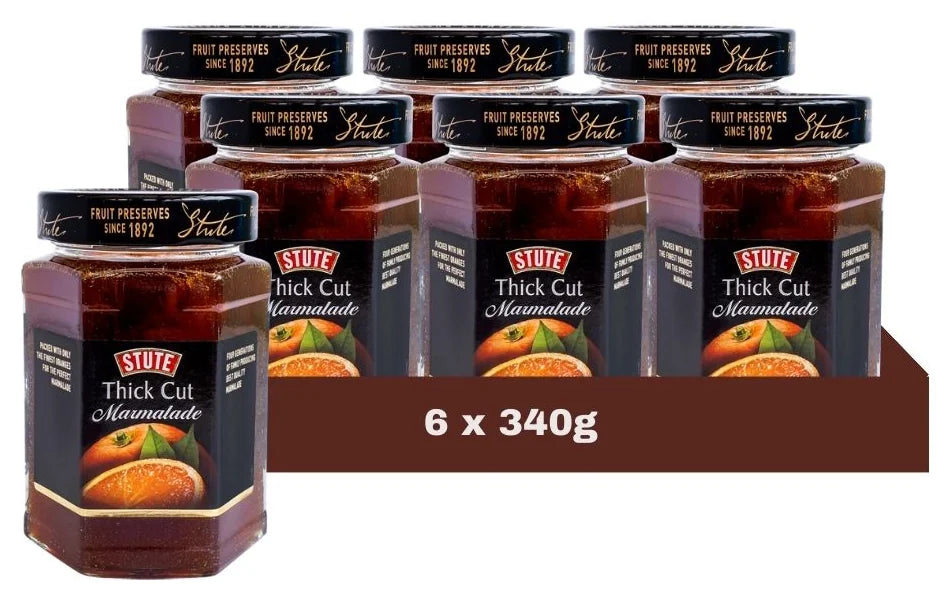 Stute Thick Cut Marmalade 340G (Case of 6)