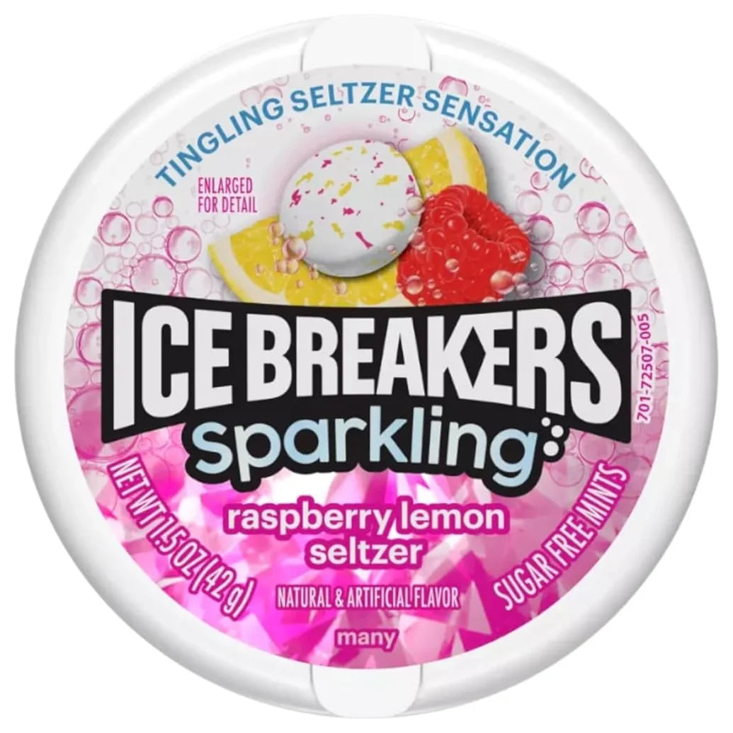 Ice Breakers Mint Sparkling Raspberry Lemon Seltzer 43G
