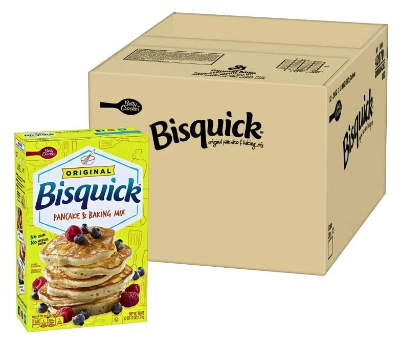 Betty Crocker Bisquick Original Pancake & Baking Mix 1.7Kg (Case of 10)