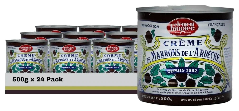 Clement Faugier Chestnut Spread Tin 500G (Case of 24)