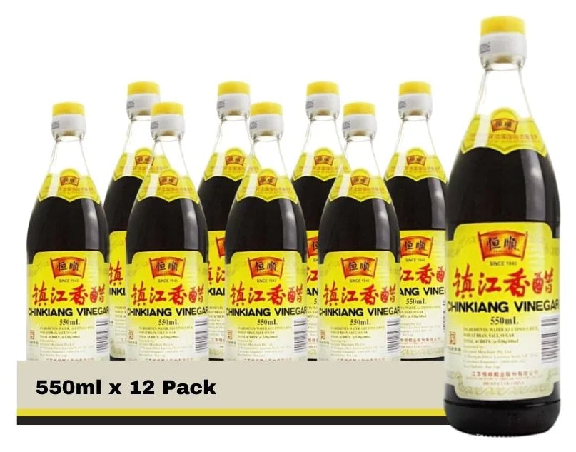 Heng Shun Chinkiang Vinegar 550Ml (Case of 12)