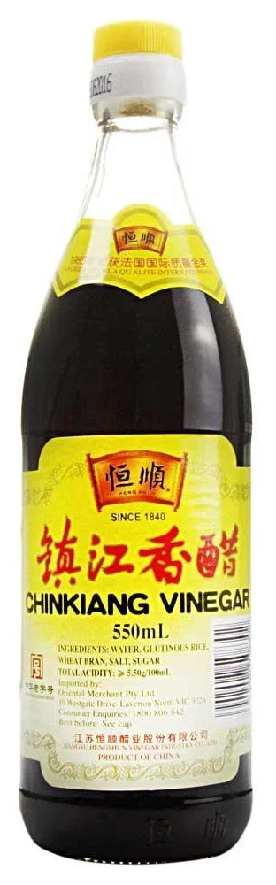Heng Shun Chinkiang Vinegar 550Ml - World Food Shop