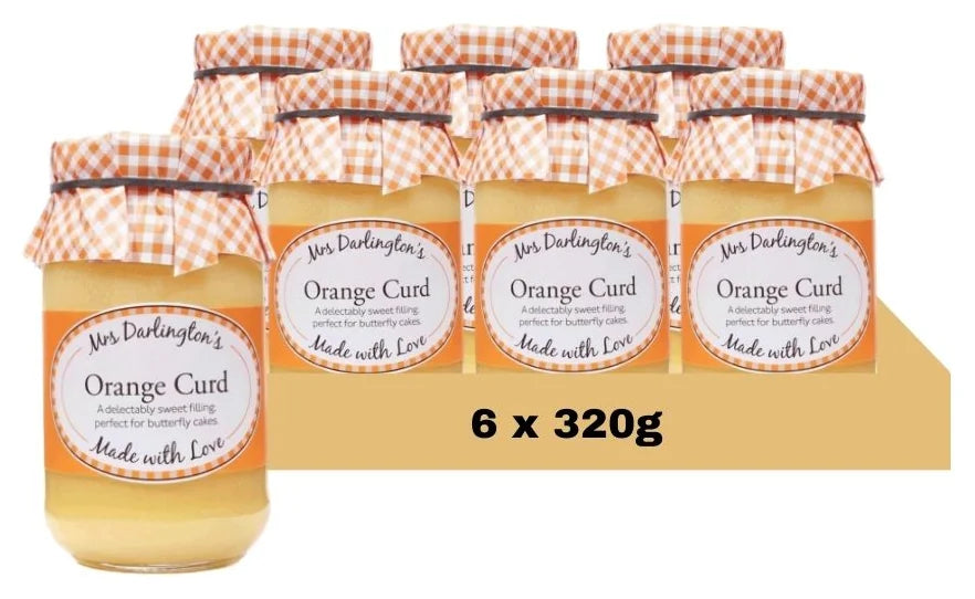 Mrs Darlington - Orange Curd 320G (Case of 6)