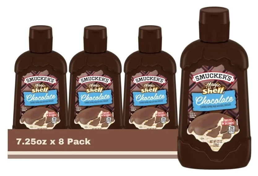 Smuckers Magic Shell Chocolate Topping 7.25oz (Case of 8)