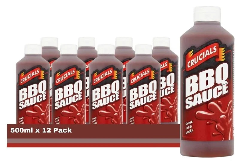 Crucials Barbeque Squeezy Sauce 500Ml (Case of 12)