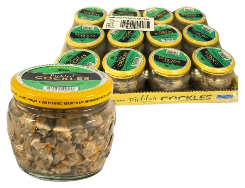Parsons Premium Cockles Jar 155G (Case of 12)
