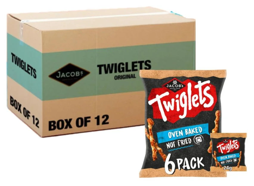 Jacobs Twiglets 6X24G (Case of 12)