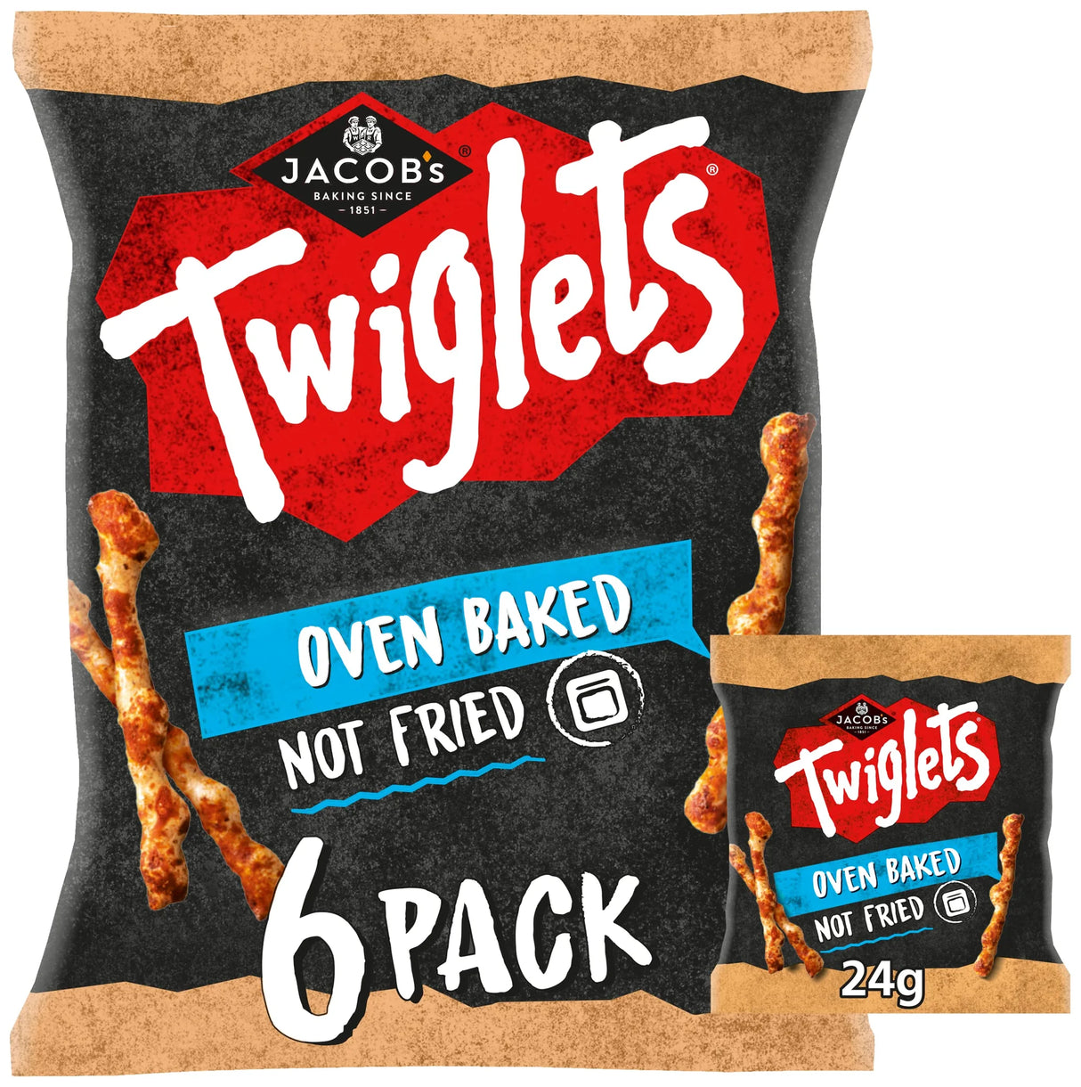 Jacobs Twiglets 6X24G (Case of 12)