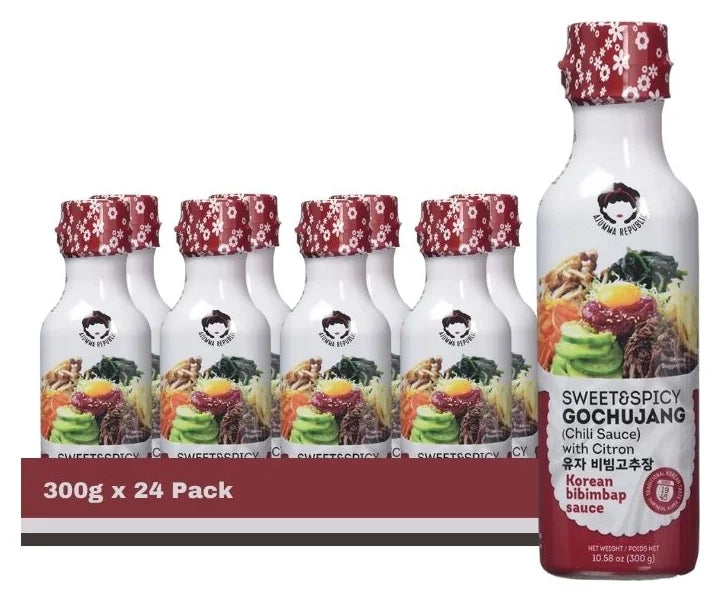 Ajumma Republic Sweet & Spicy Chilli Sauce 300G (Case of 24)