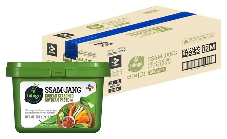 CJ Bibigo Seasoned Soybean Paste 500G (Case of 20)