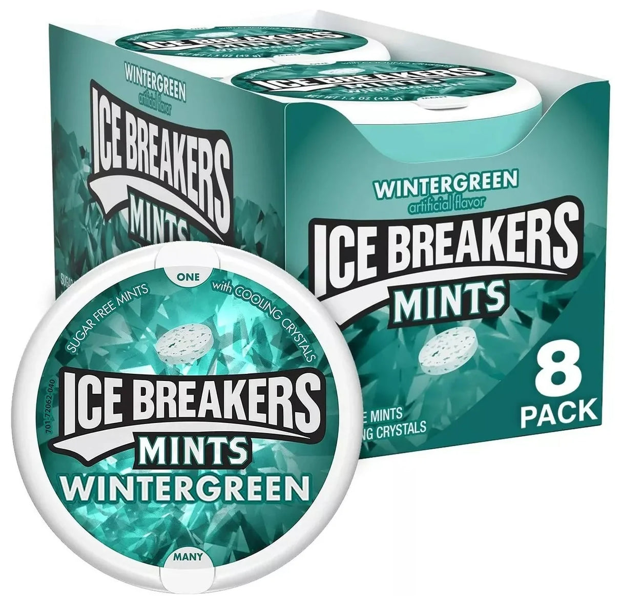 Icebreakers Mints Wintergreen 1.5oz (Case of 8)