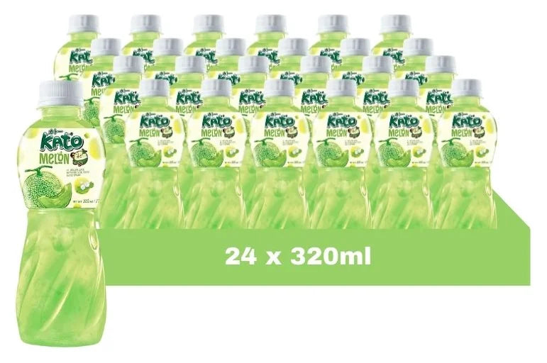 Kato Nata De Coco Melon Juice 320ML (Case of 24)