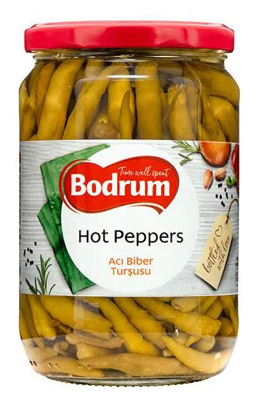 Bodrum Pepper Pickled Hot 630G