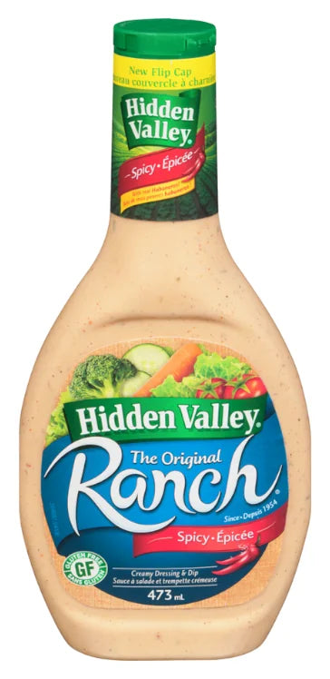 Hidden Valley Spicy Ranch Dressing 473ML