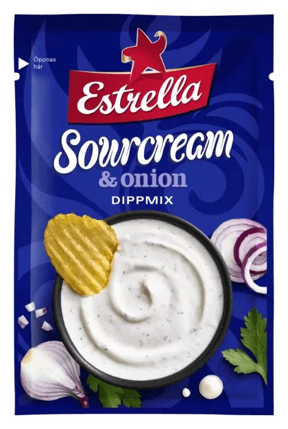 Estrella Sourcream & Onion Dipmix 24G