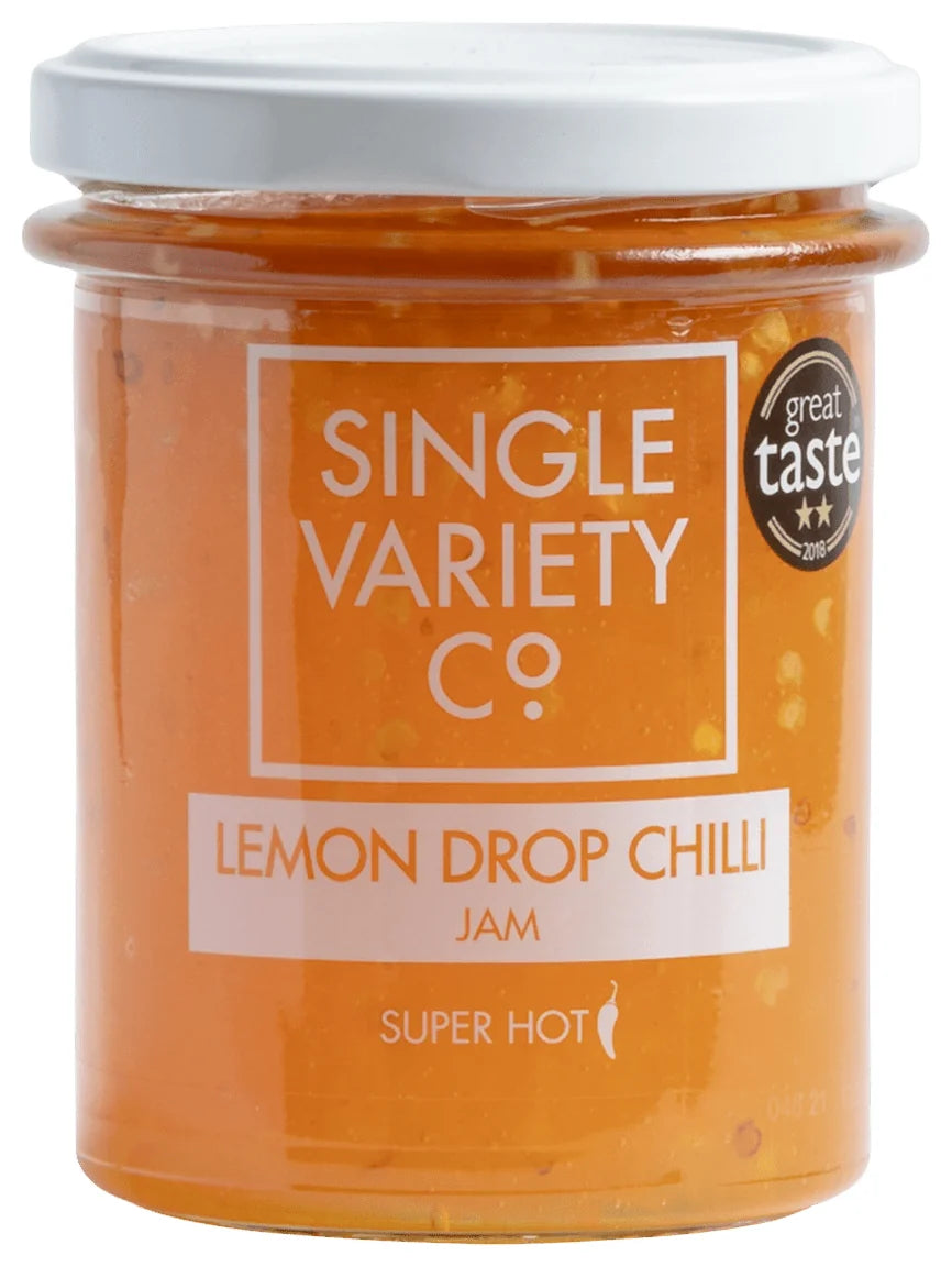 Single Variety Co Lemon Drop Chilli Jam 'Super Hot' 225G