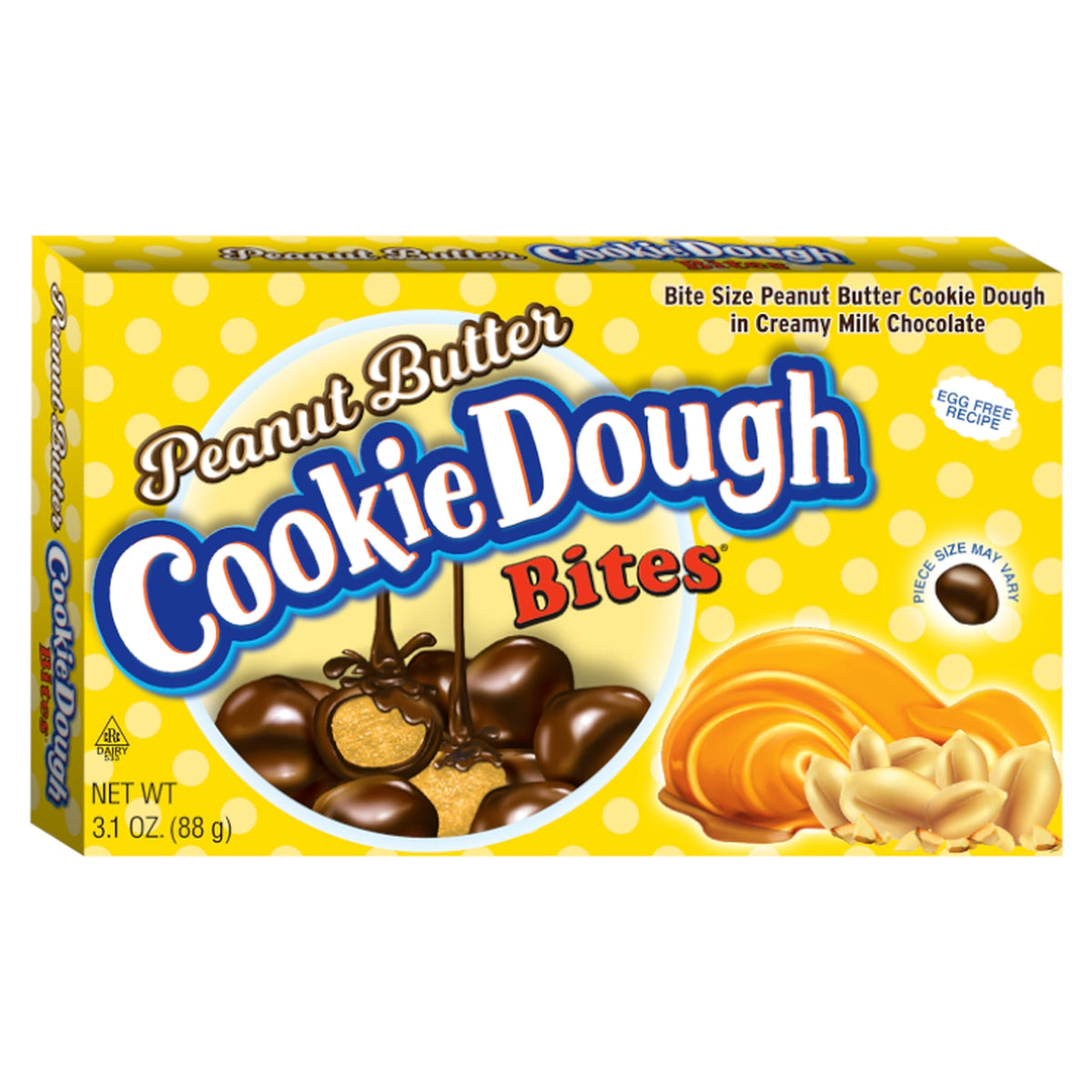 Cookie Dough Bites Peanut Butter 3.1Oz