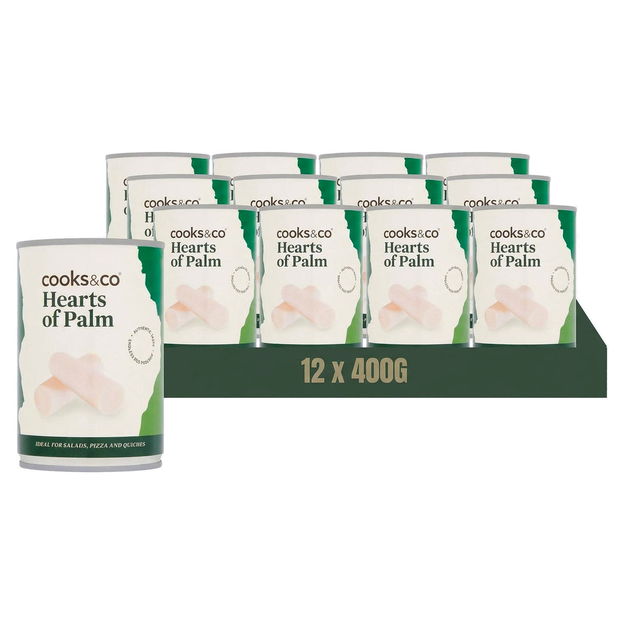 Cooks & Co Hearts Of Palm 400G (Case of 12)