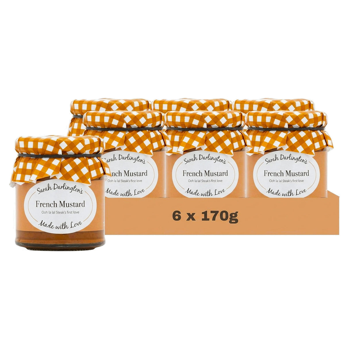 Darlington's French Mustard 170G (Case of 6)