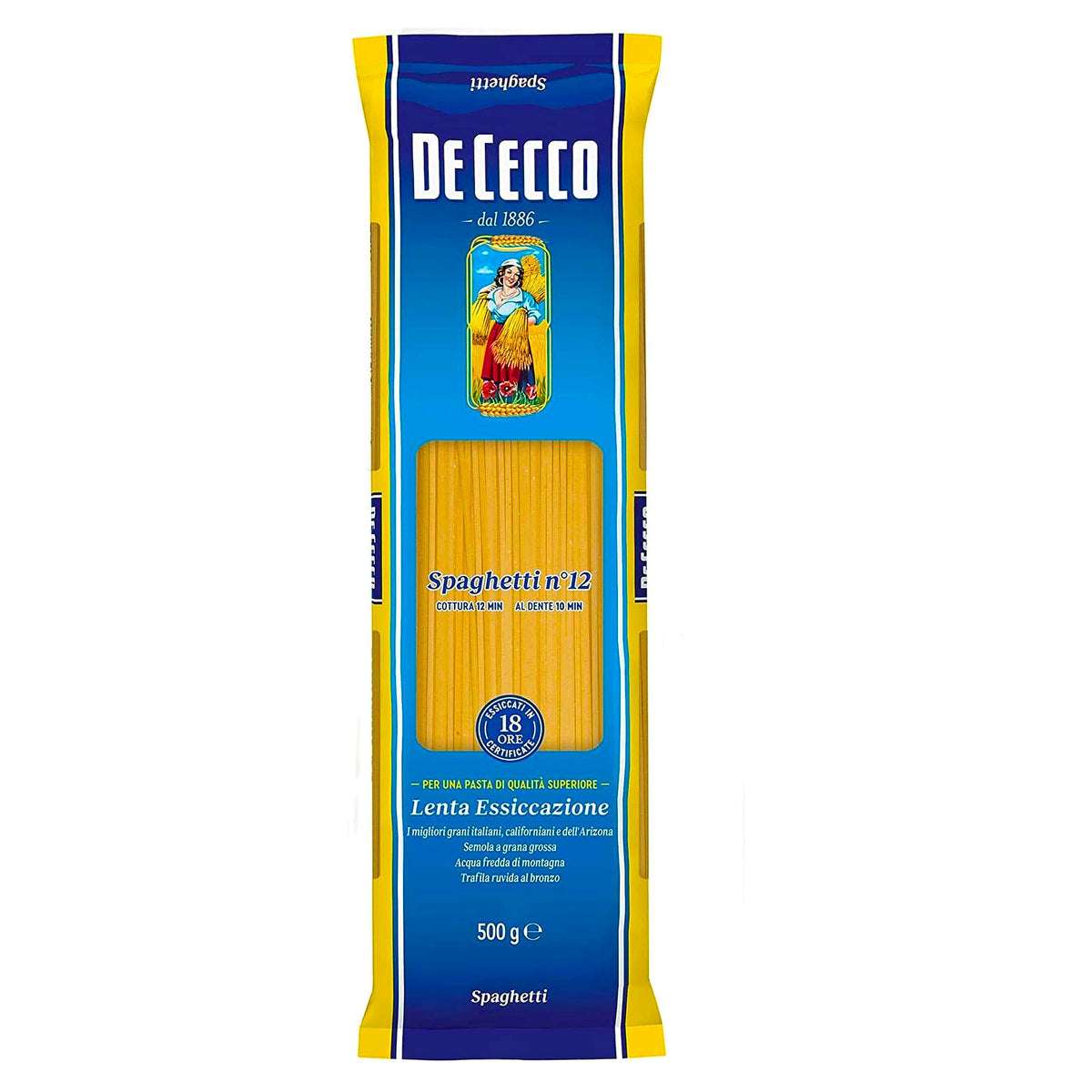 De Cecco - No.12 Spaghetti 500G