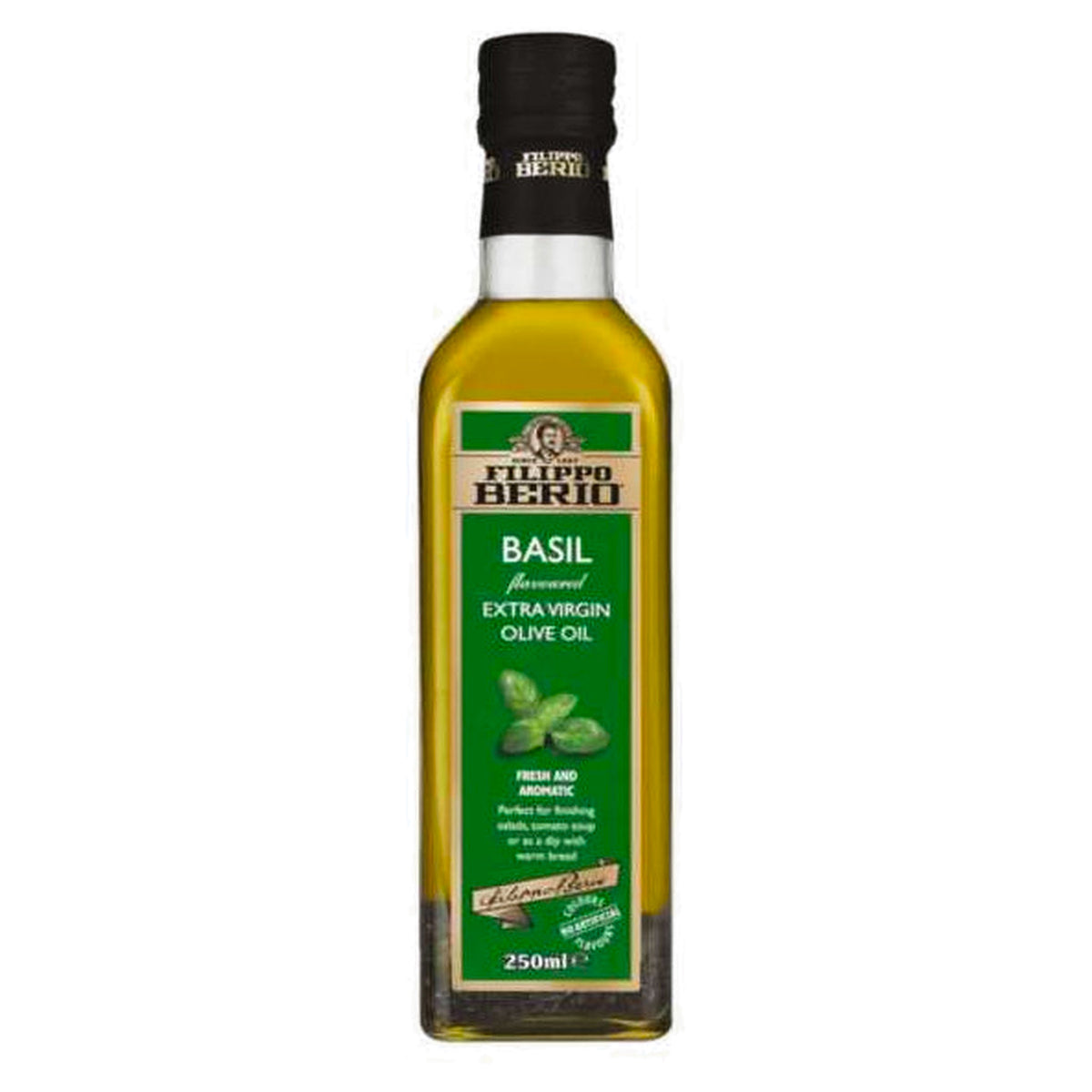 Filippo Berio Basil Extra Virgin Olive Oil 250ML