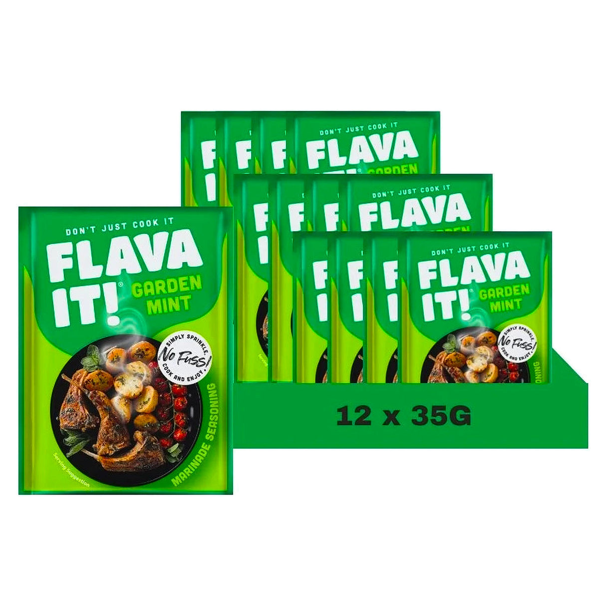 Flava-It Garden Mint Marinade 35G (Case of 12)
