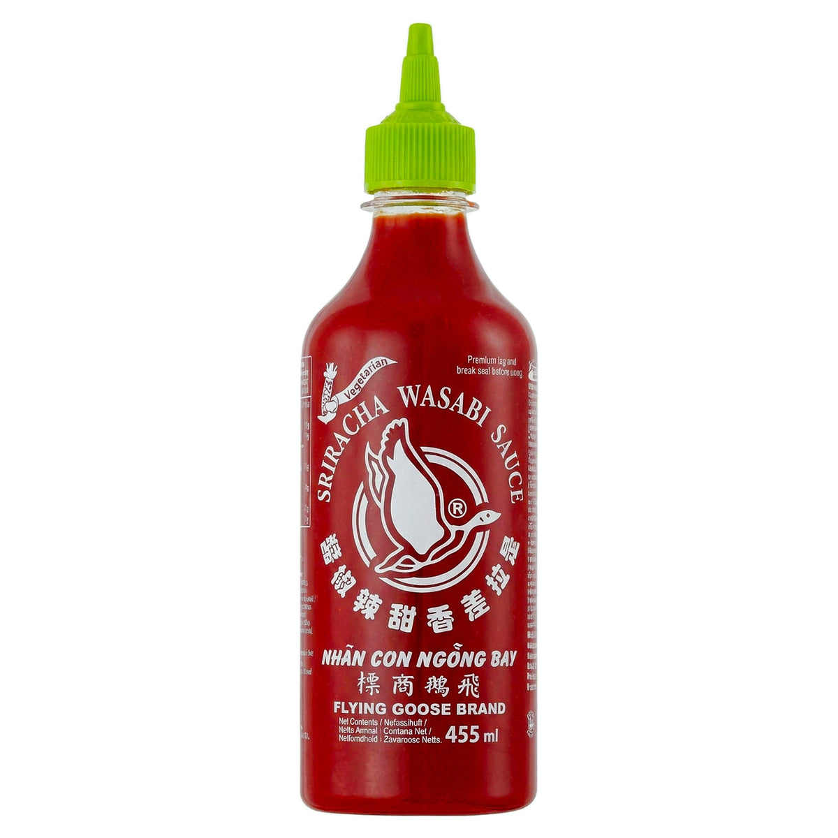 Flying Goose Sriracha Chilli Sauce Wasabi 455Ml