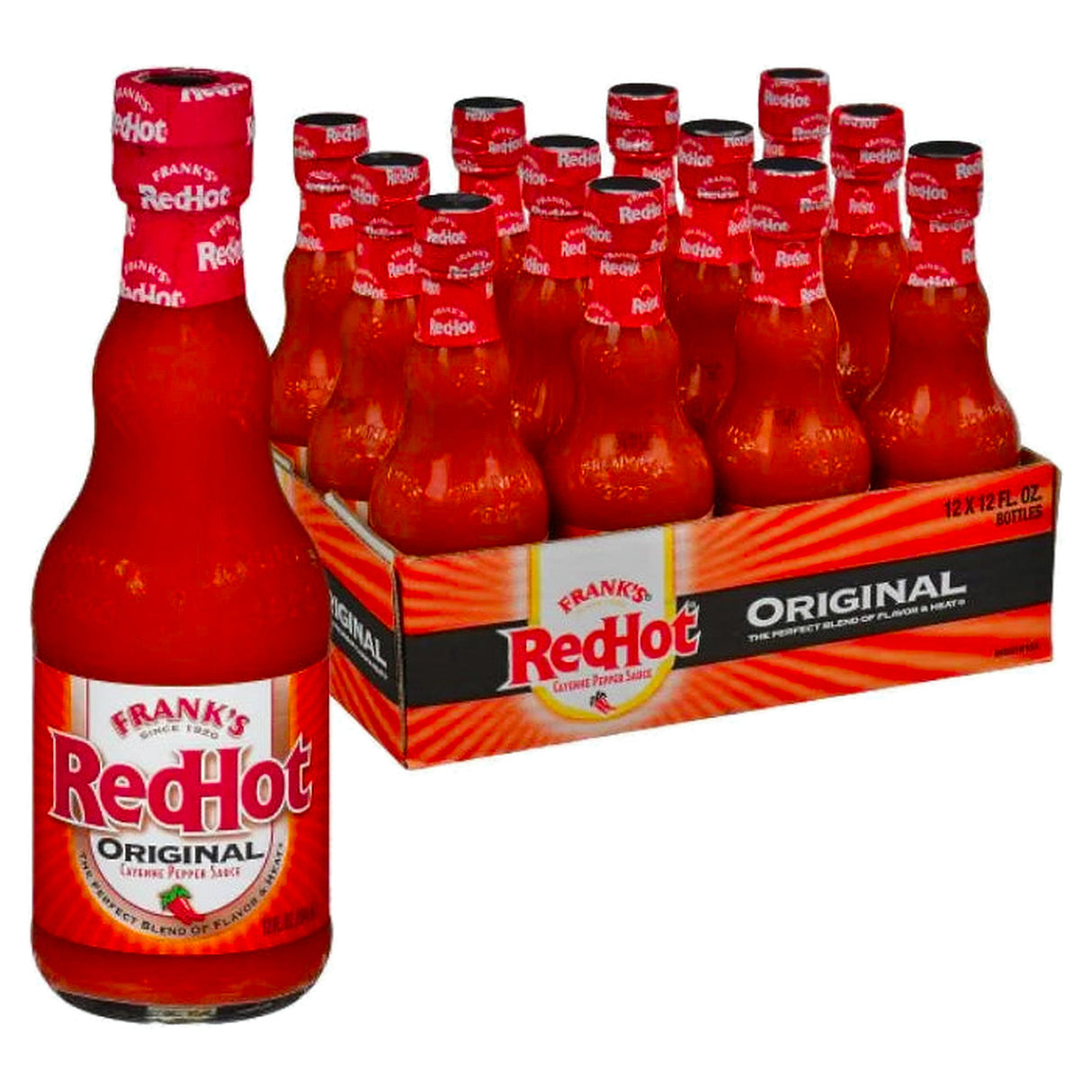 Franks Redhot Original Cayenne Pepper Sauce 354Ml (Case of 12)