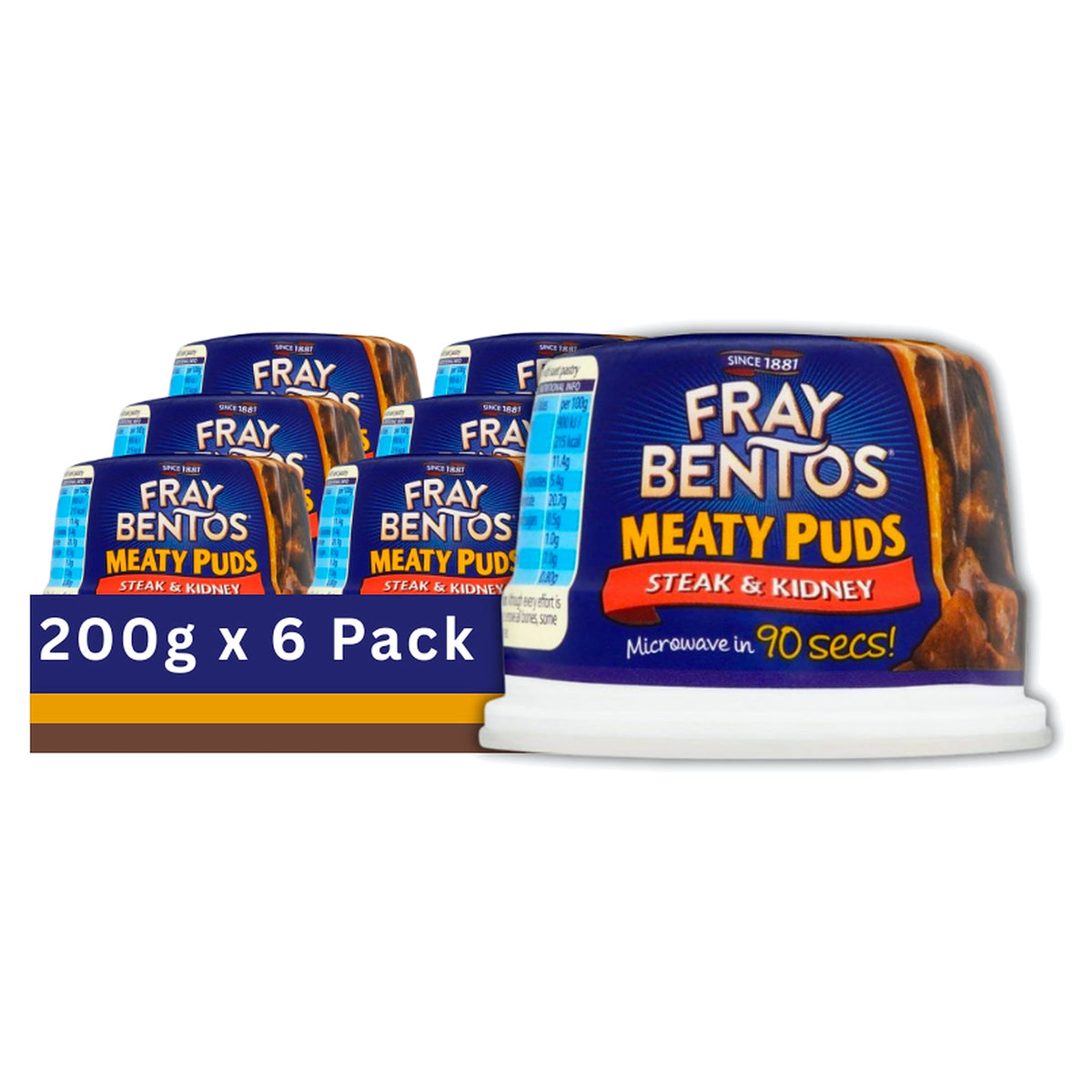 Fray Bentos Steak And Kidney Pudding 200G (Case of 6)