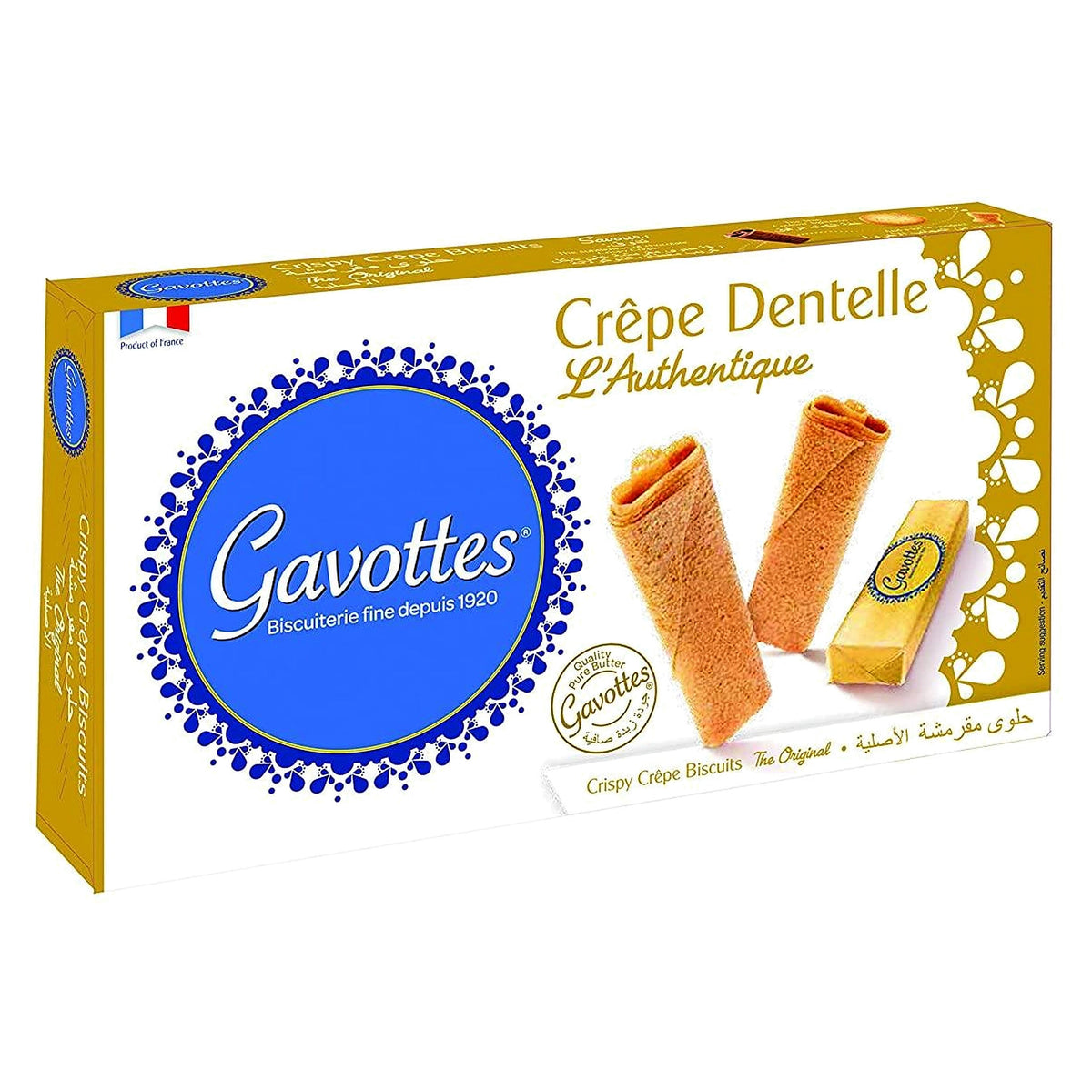 Gavottes Plain Dentelle Crepes 125G