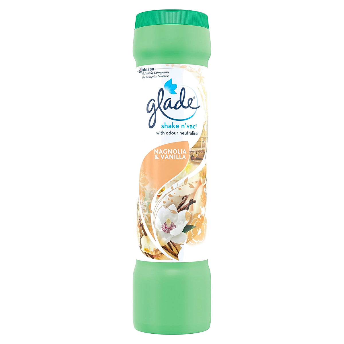 Glade Shake N Vac Magnolia & Vanilla 500G